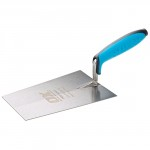 OX PRO STAINLESS STEEL BUCKET TROWEL 180MM