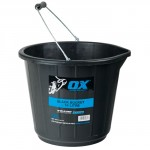 OX TRADE 15L BLACK BUCKET