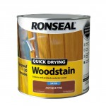 RONSEAL QUICK DRYING WOODSTAIN 750ML SATIN ANTIQUE PINE