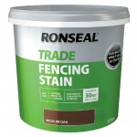 RONSEAL TRADE FENCING STAIN MEDIUM OAK 5L