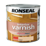 RONSEAL QUICK DRYING VARNISH CLEAR GLOSS 750ML