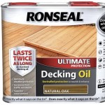 RONSEAL ULTIMATE DECKING OIL NATURAL OAK 2.5L