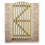 CHARLTONS ORCHARD GATE CURVED TOP 0.915MX1.83M