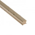 BENCHMARK PINE LOW PROFILE HANDRAIL 32MM GROOVE 56X59 2.4M