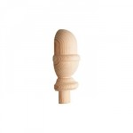 HALF ACORN NEWEL CAP