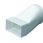 DOMUS ROUND TO RECTANGLE ADAPTOR 110X54 100