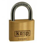 KASP 125 PREMIUM BRASS PADLOCK 30MM