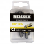 REISSER TORSION BIT BOX PH2X25MM PACK OF 10